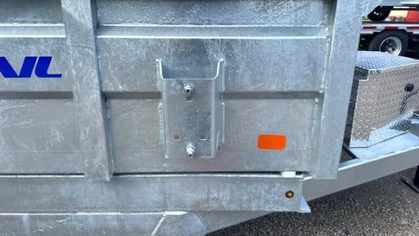Remorque k-trail 82x14 2x7000 lbs dompeur galvanisé côtés 24 po porte à sable D8214-14-PS2_1