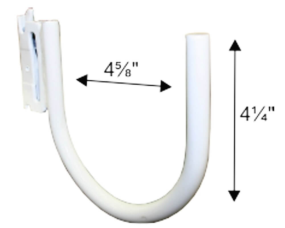 Crochets J Pour Rail E-track – Support Fixation Fourgon, Remorque – En Fer Et Zinc