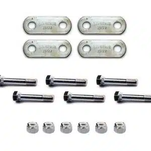 Boulon En U Carré 4 Pouces Pour Remorque - 1/2" X 4" X 3-3/4" - Electro-galvanisé