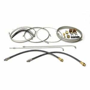 Ensemble de tubulure de frein hydraulique pour 1 ou 2 essieux